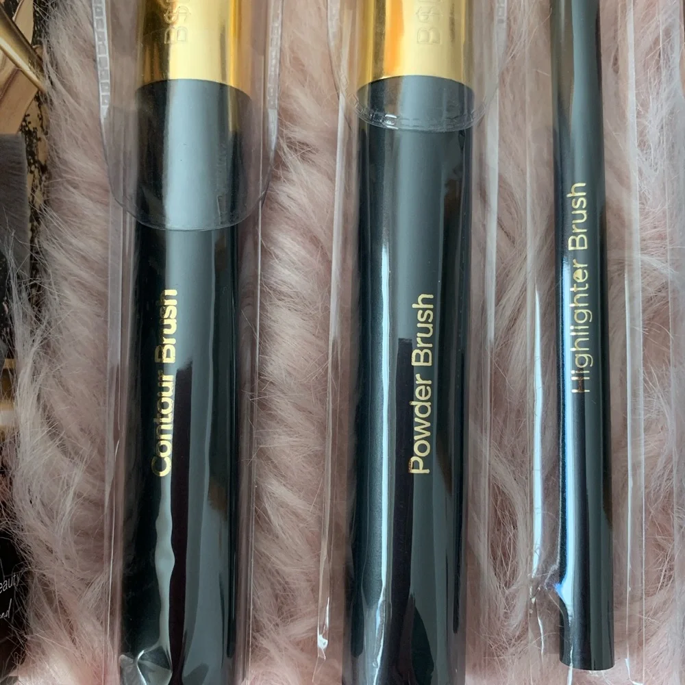 🎉HP🎉 New 5 Makeup Brushes Billion Dollar Brushes Charcoal Brush Set